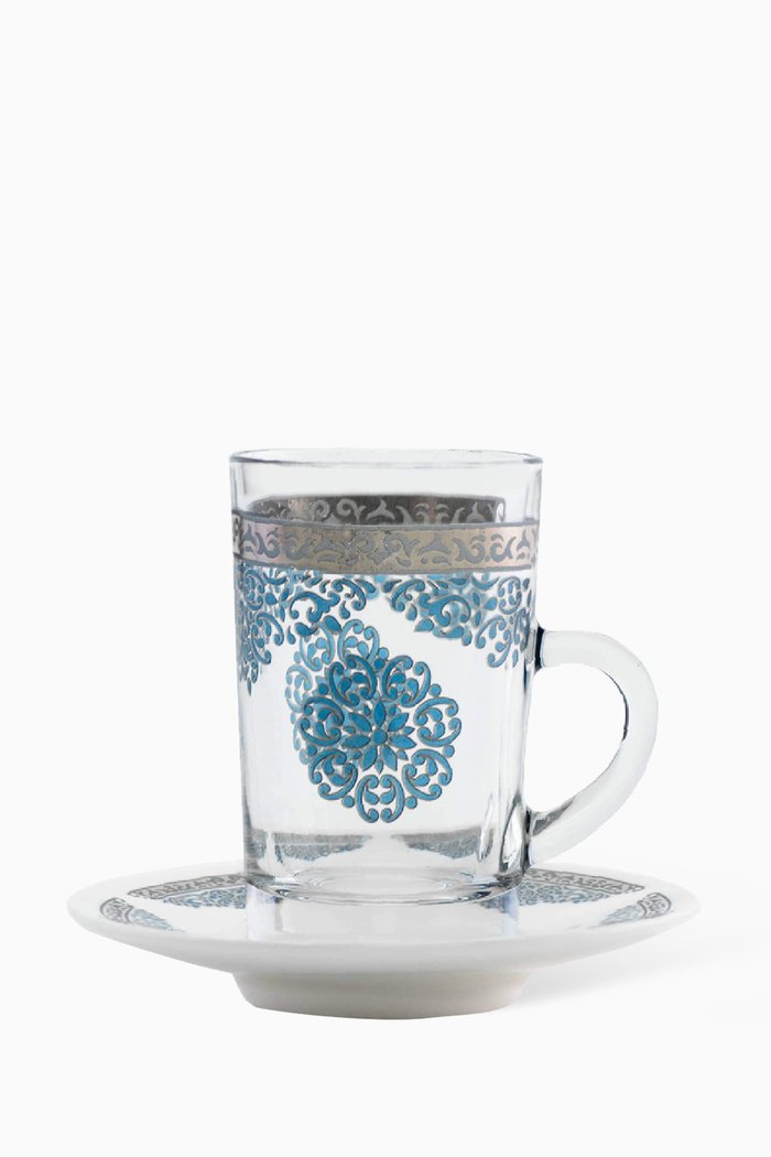 

Selena Teacup and Saucer, Set of 12, Blue
