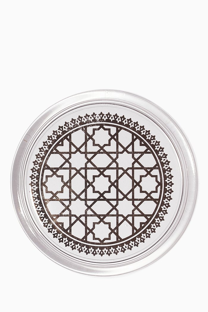 

Cordoba Platinum Decor Coaster, Set of 6, Silver