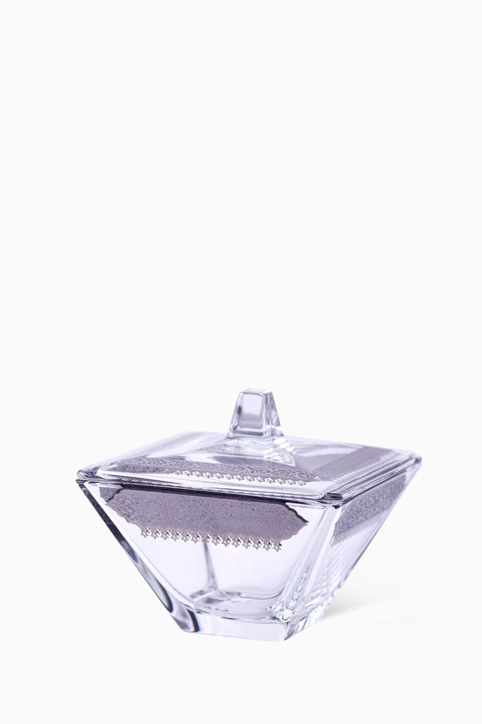 

Cordoba Candy Serving Bowl and Lid, Silver