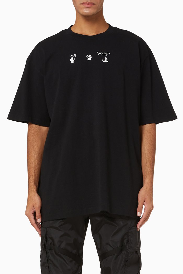 

Peace Worldwide Oversized Cotton T-Shirt, Black