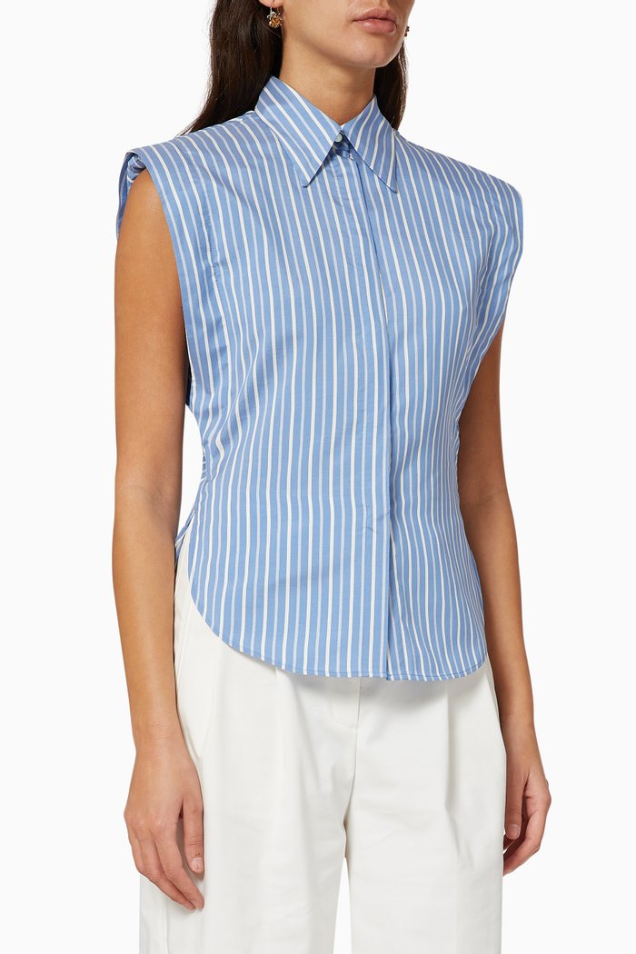 

Enza Blouse, Blue