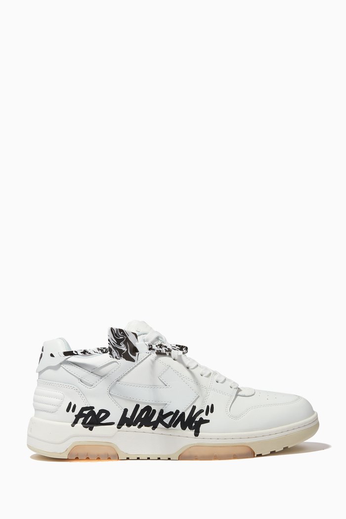 

Out of Office Sneakers in Leather, White