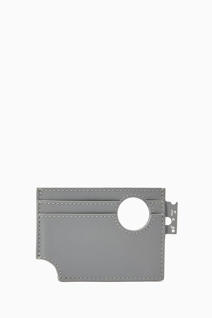 

Meteor Cardholder in Leather, Grey