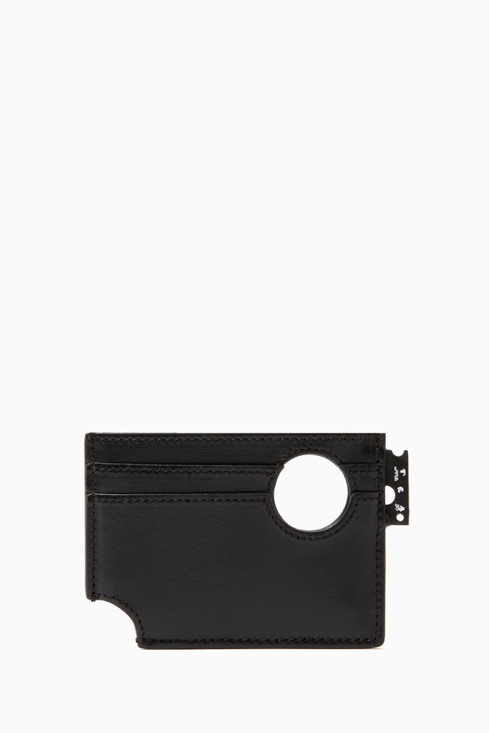 

Meteor Cardholder in Leather, Black