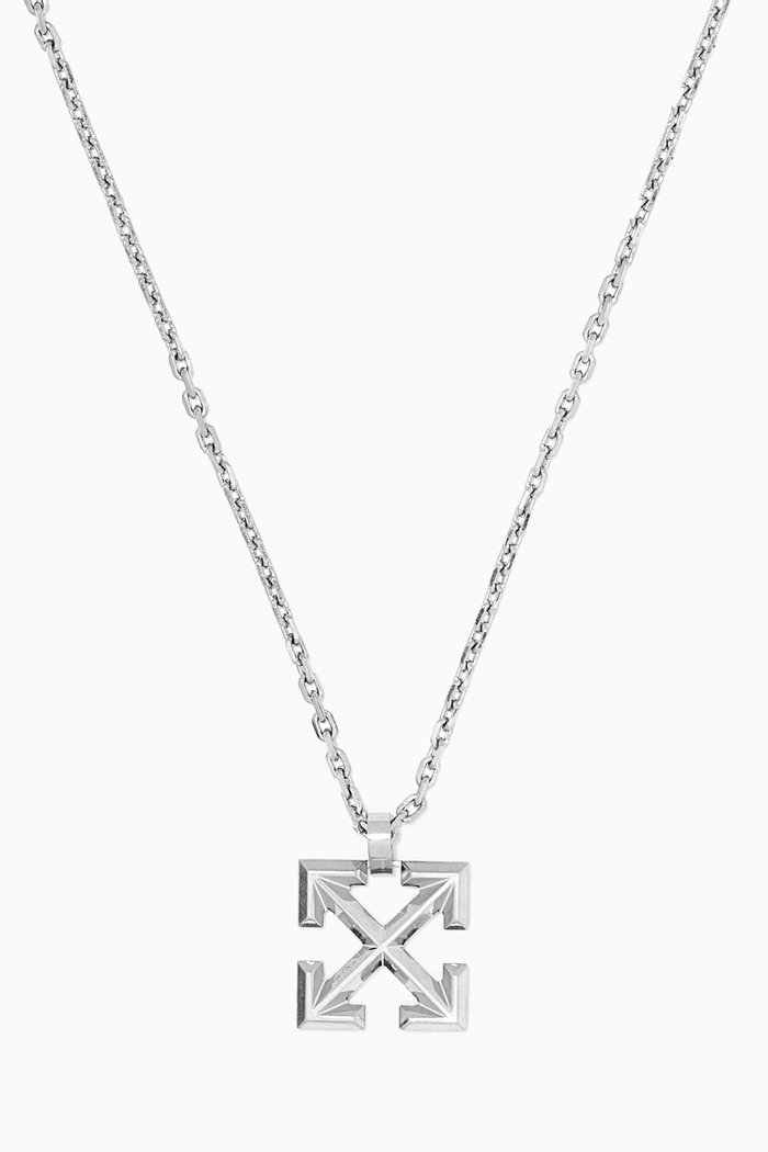 

Arrows Necklace in Brass, Silver