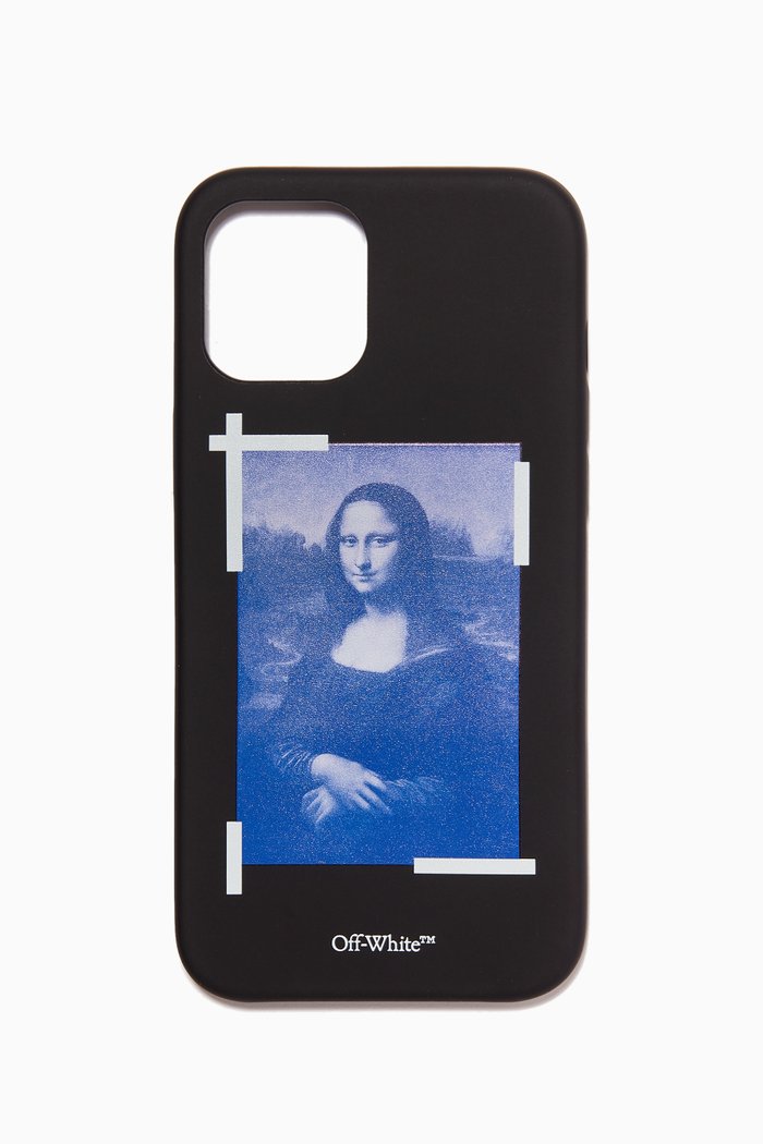 Monalisa iPhone 12 Pro Max Case, Black