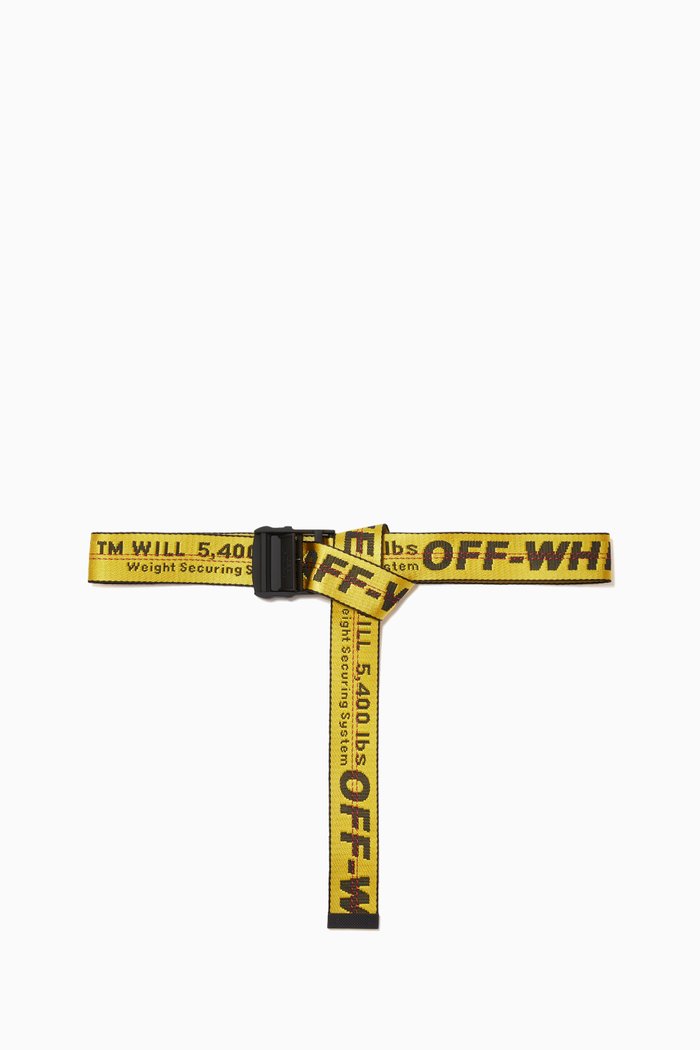

Industrial Short Belt in Nylon, Yellow