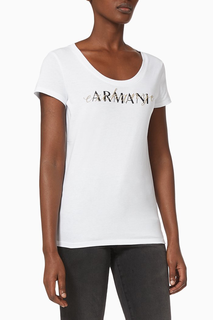 

Logo T-shirt in Cotton, White