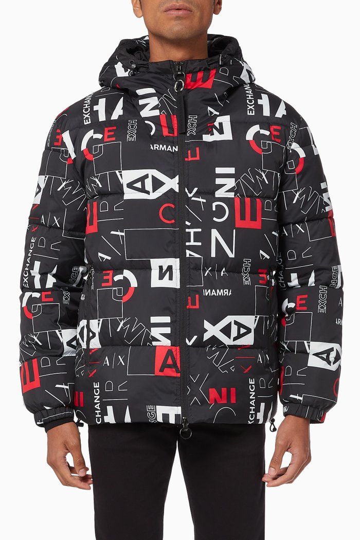 

Logo Puffer Jacket, Multicolour