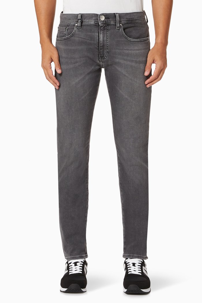 J13 Slim Fit Denim Jeans, Grey