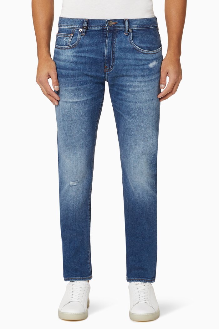 

J13 Stretch Denim Jeans, Blue