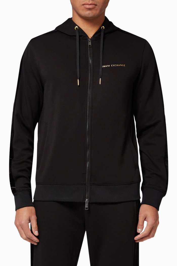 

Ramadan Jersey Zip Hoodie, Black