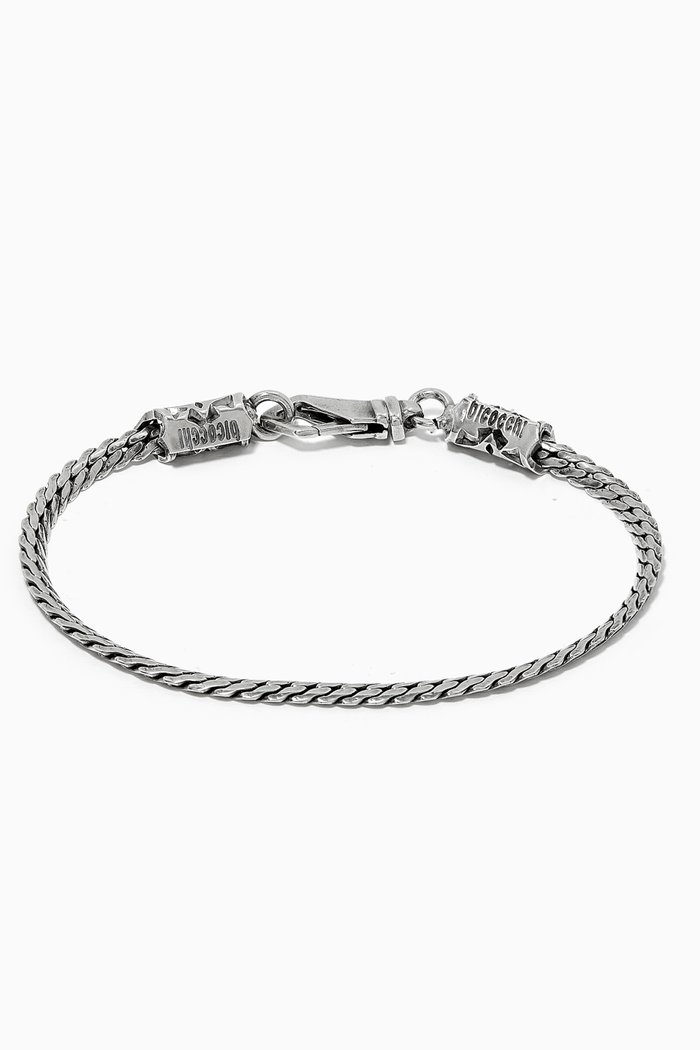 

Herringbone Chain Bracelet in Sterling Silver