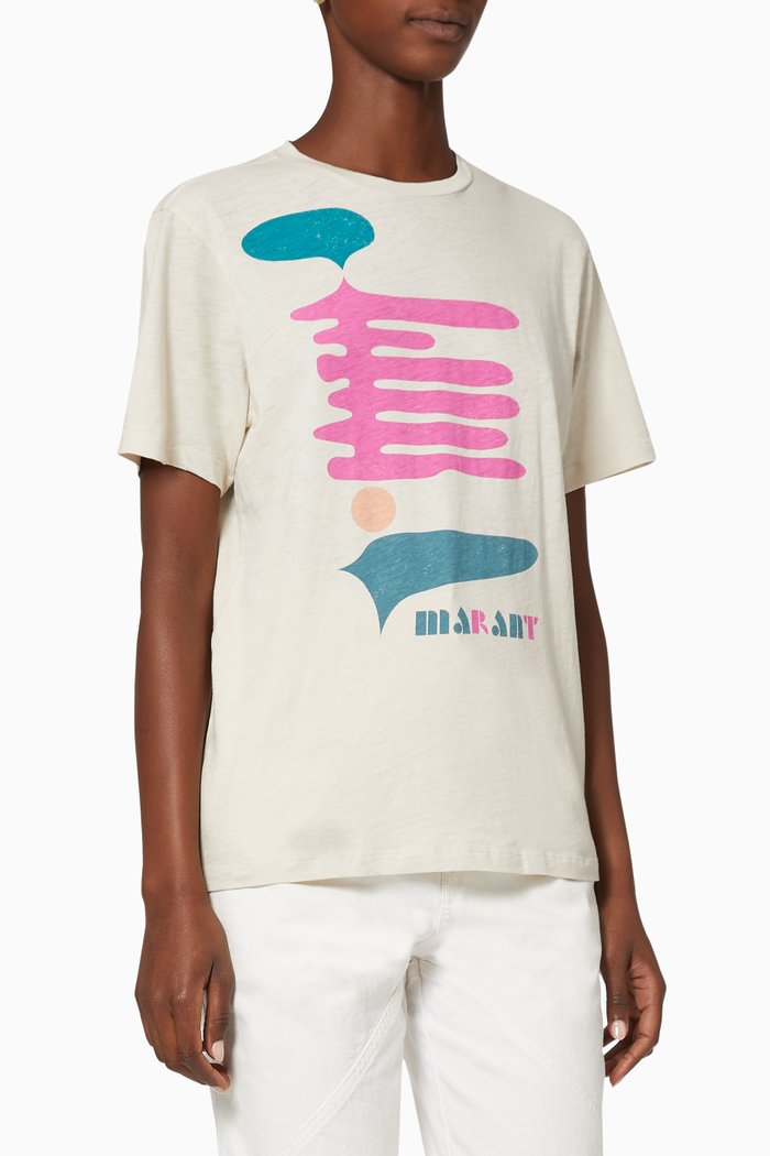 

Zewel Cotton T-Shirt, White