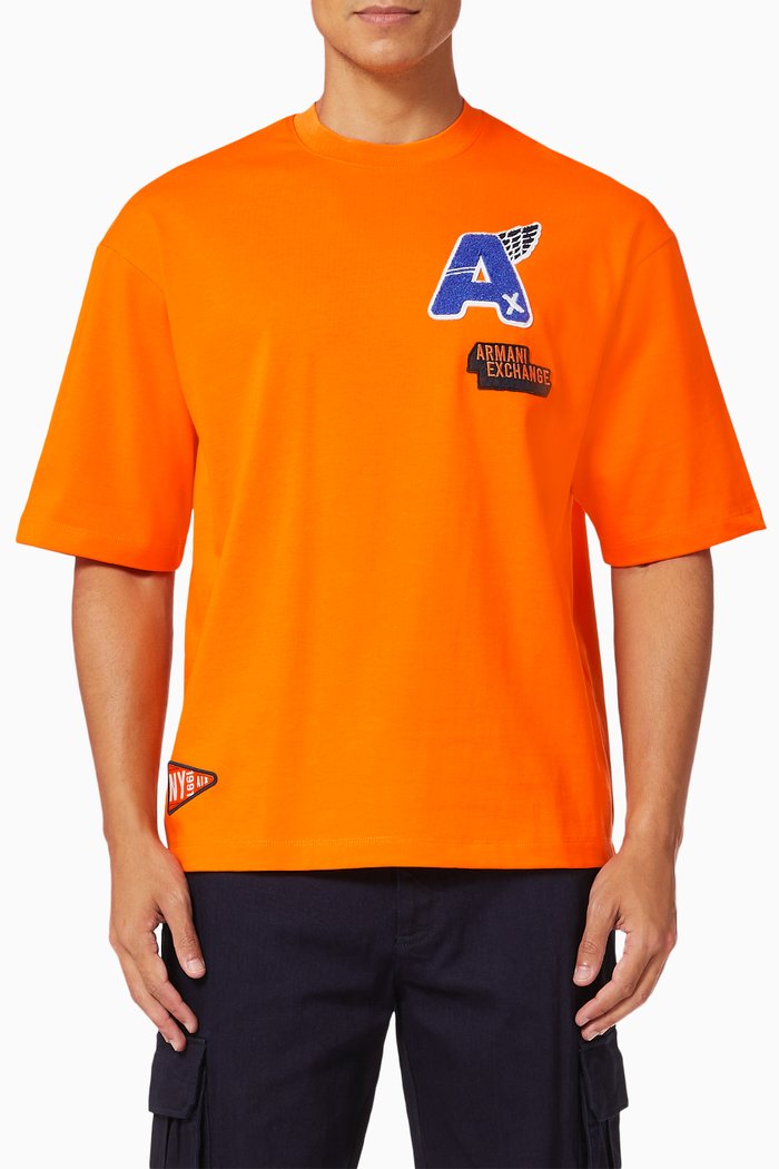 

Arcade Hero Oversized Jersey T-shirt, Multicolour