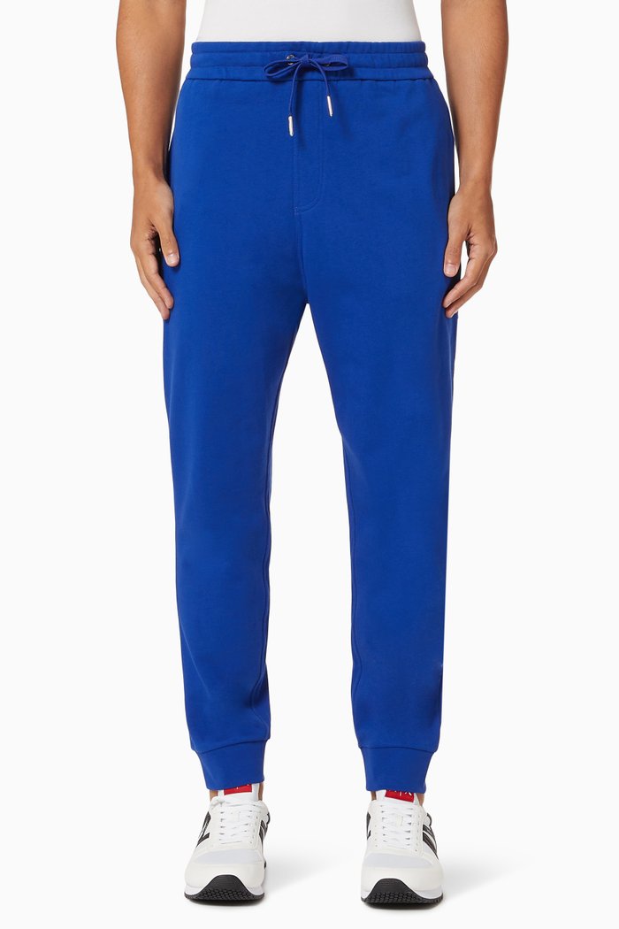

AX Logo Jersey-fleece Joggers, Blue