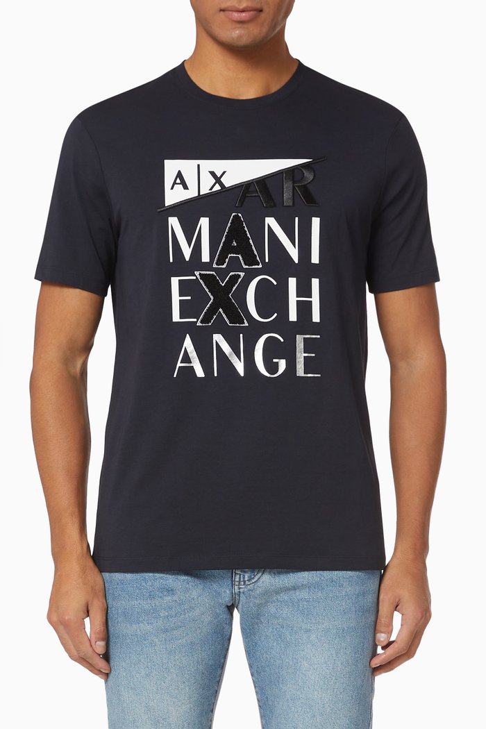 

Embroidered Logo T-shirt, Blue