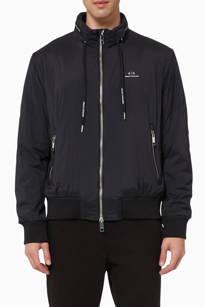 

Lightweight Jacket in Nylon, Black