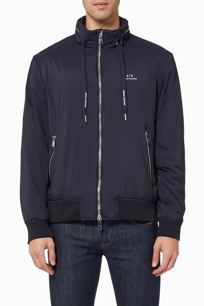 

Lightweight Jacket in Nylon, Blue