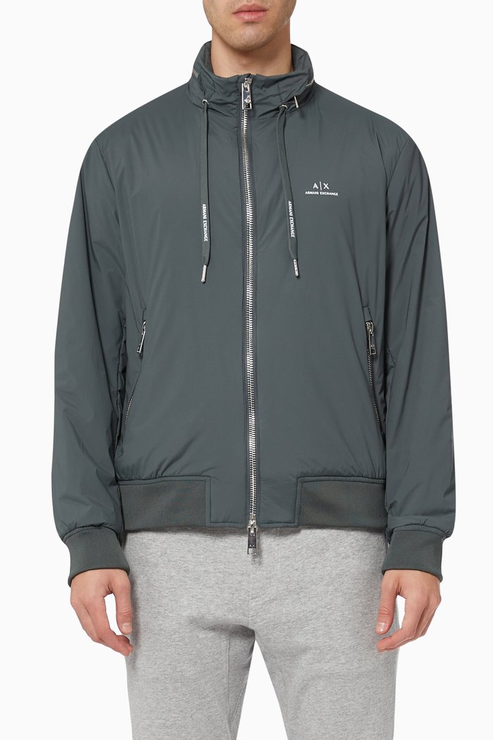 

Lightweight Jacket in Nylon, Green