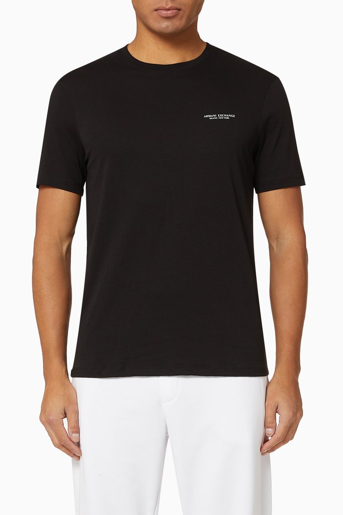 Logo Jersey T-shirt, Black
