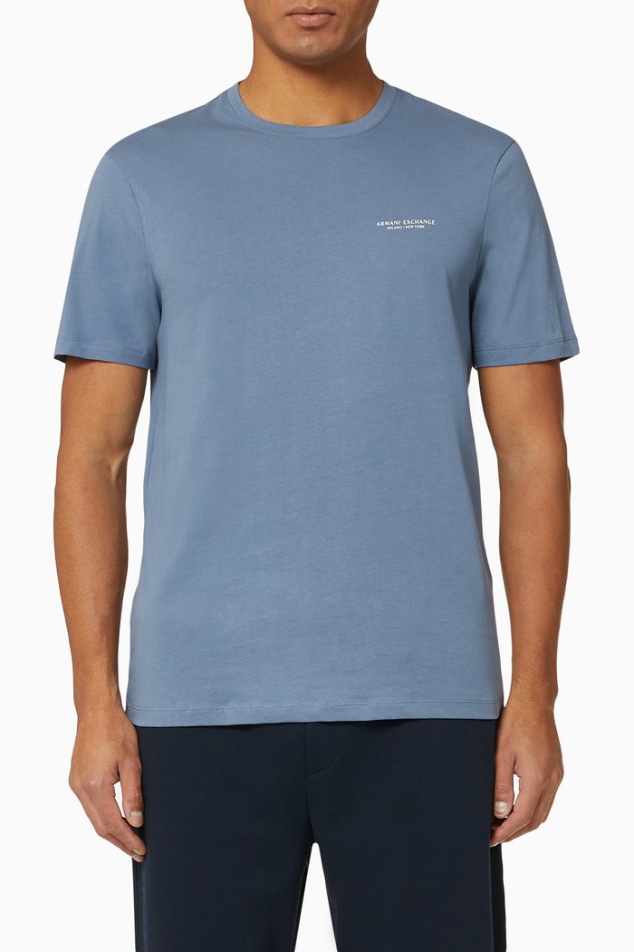 

Logo Jersey T-shirt, Blue