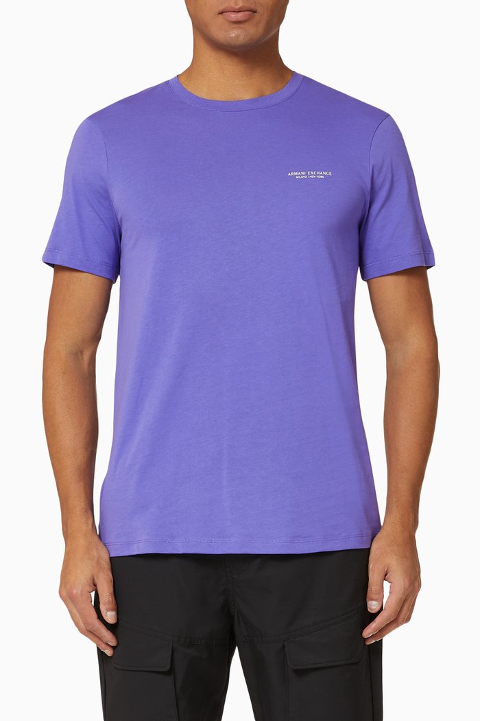 Logo Jersey T-shirt, Purple