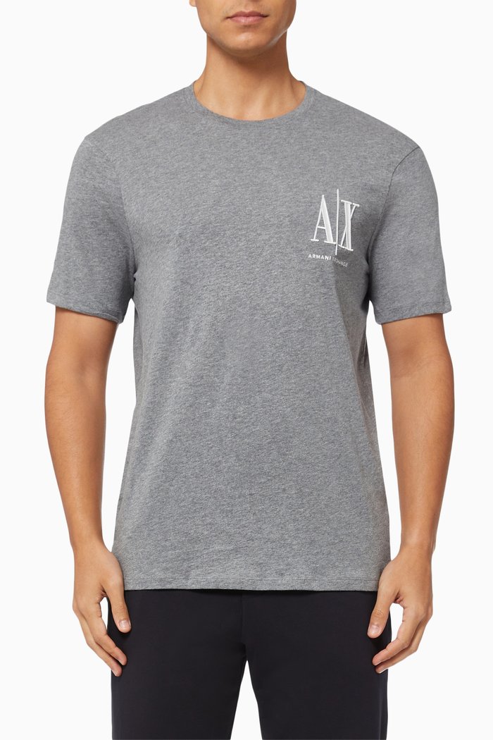 

Icon Logo T-Shirt, Grey