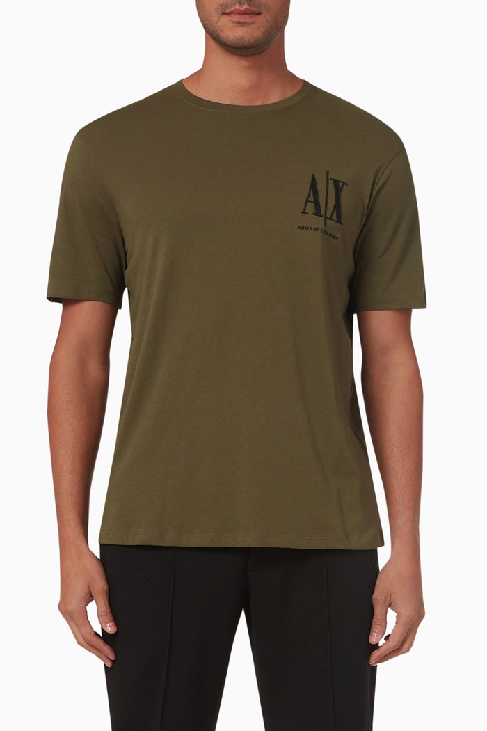 

Icon AX T-shirt in Cotton, Green