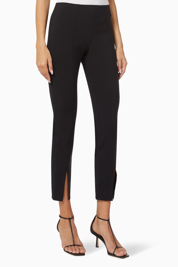 

Scuba Slit Leggings, Black