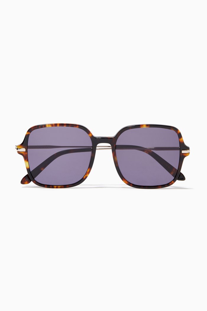 

The Ava Sunglasses in Acetate, Black