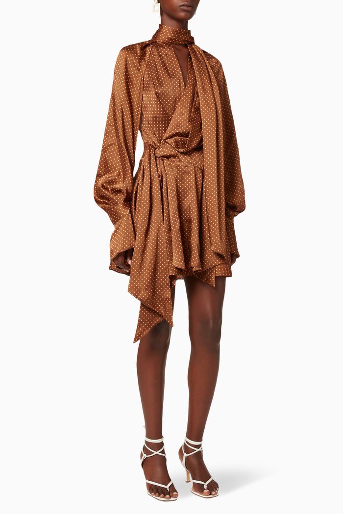 

Woolmore Mini Dress, Brown