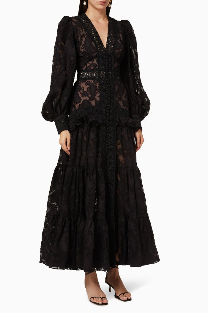 

Suffield Lace Dress, Black