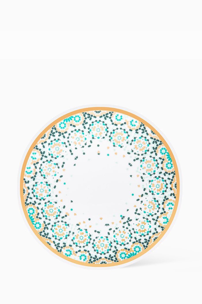 

Mirrors Porcelain Trivet, Set of 3, Green
