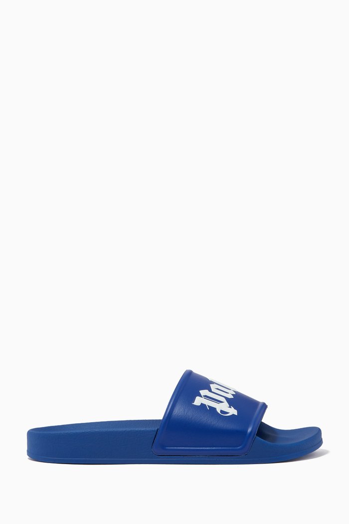 

Logo Slides in PU, Blue