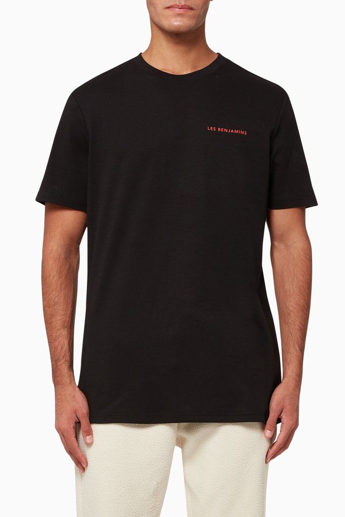 

Logo Cotton T-Shirt, Black