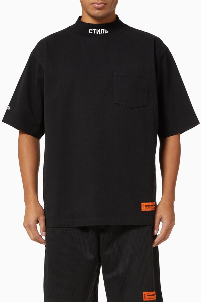 

СТИЛЬ T-shirt in Cotton, Black