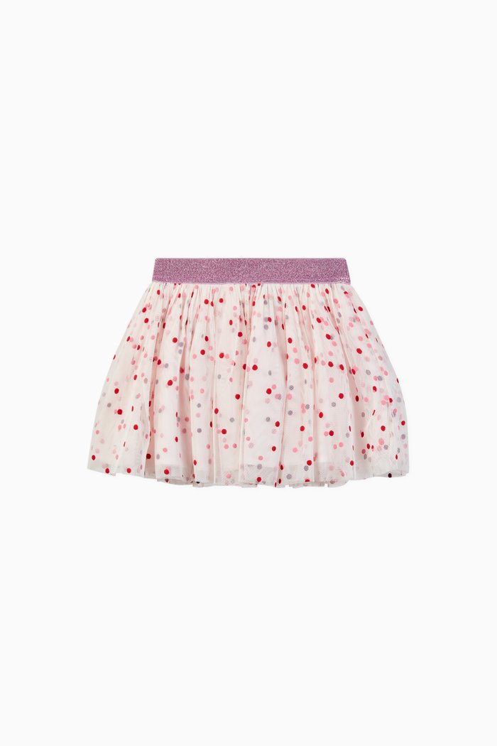 

Dots Tulle Skirt, Neutral