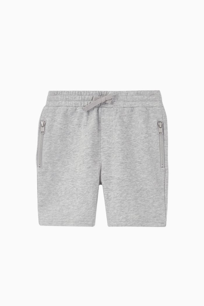 

Basic Organic Cotton Shorts, Grey