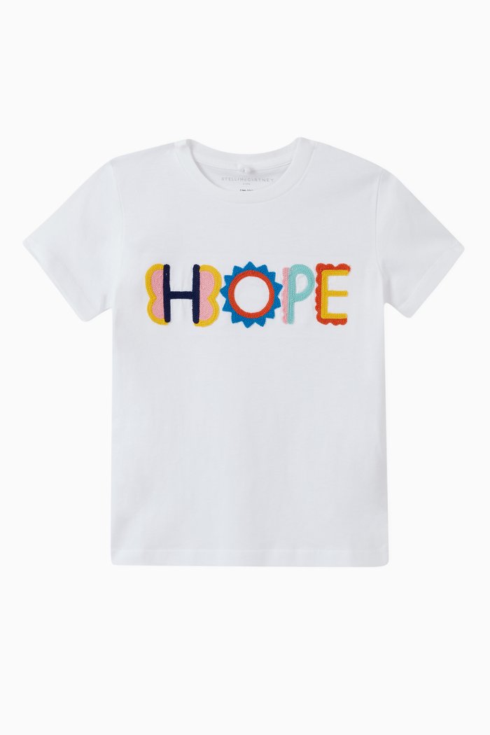

"Hope" Organic Cotton T-shirt, White