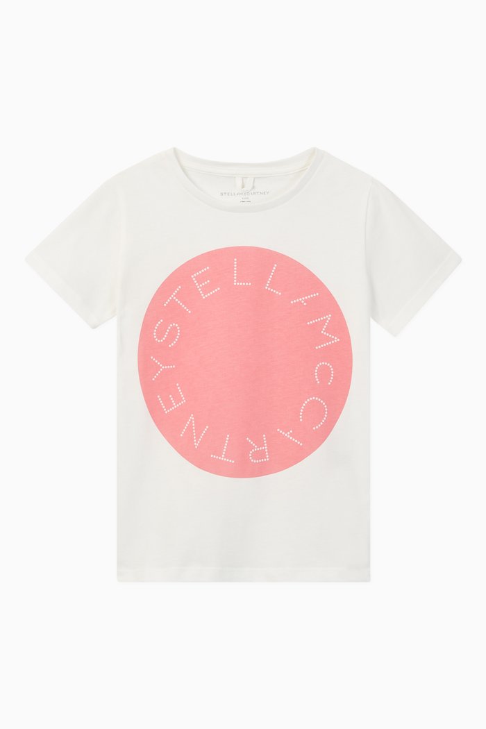 

Stella Logo Organic Cotton T-shirt, White
