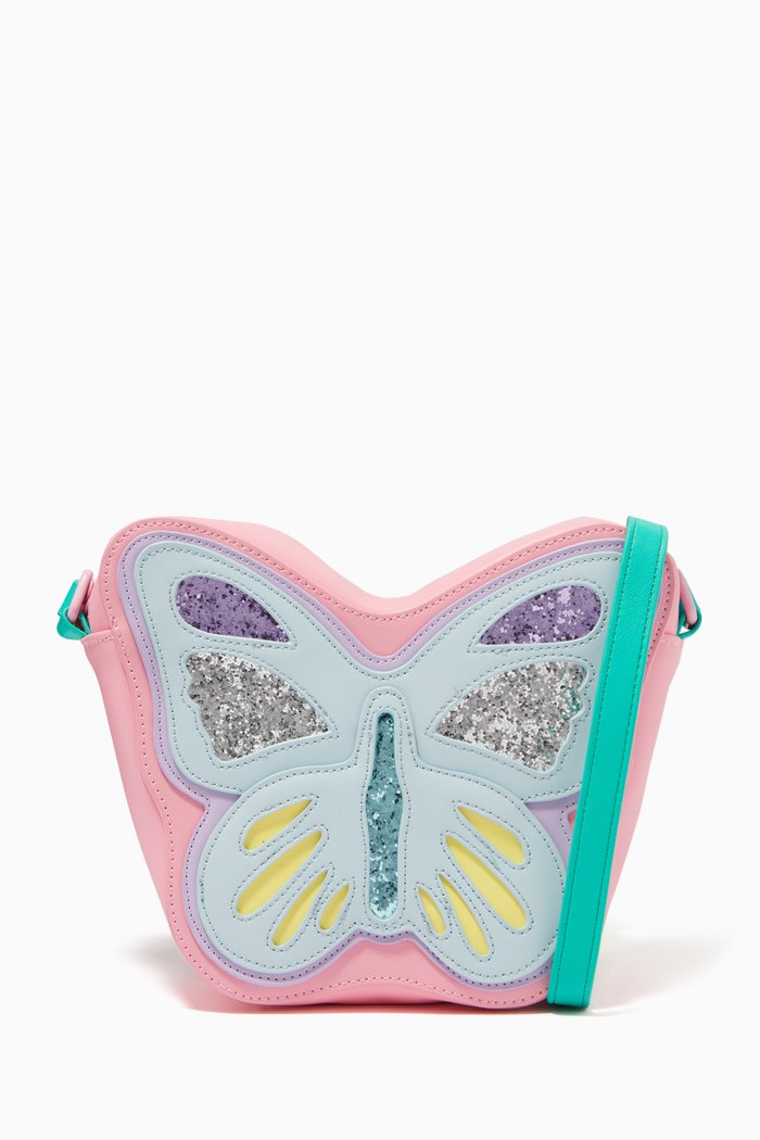 

Butterfly Bag in Faux Leather, Multicolour