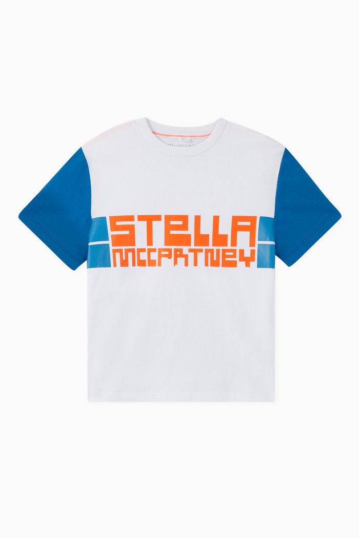 

Logo Organic Cotton Sport Oversize T-shirt, White