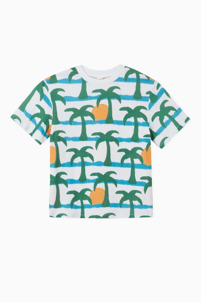 

Palm Organic Cotton Oversize T-shirt, White