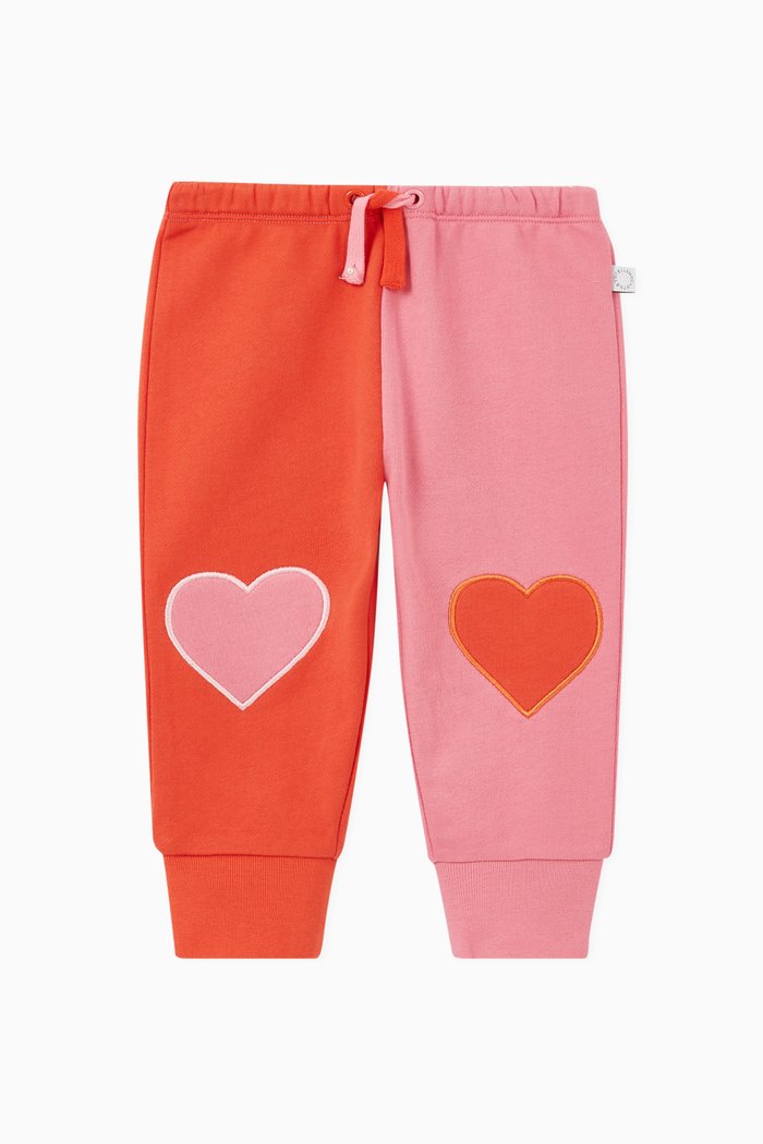 

Hearts Organic Cotton Joggers, Multicolour