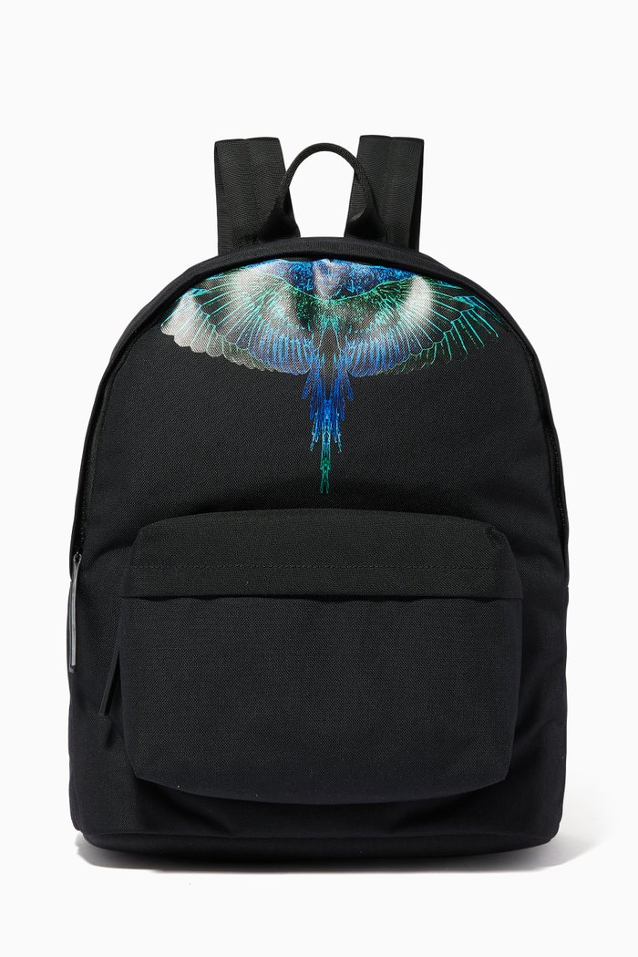 

County of Milan Wings Backpack, Black