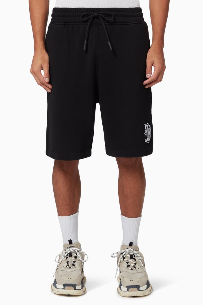 

Monogram Basket Shorts, Black