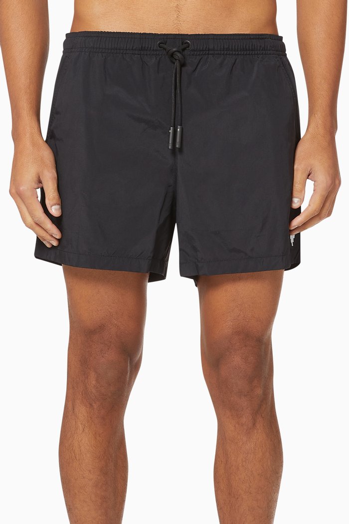 

Cross Nylon Swim Shorts, Black