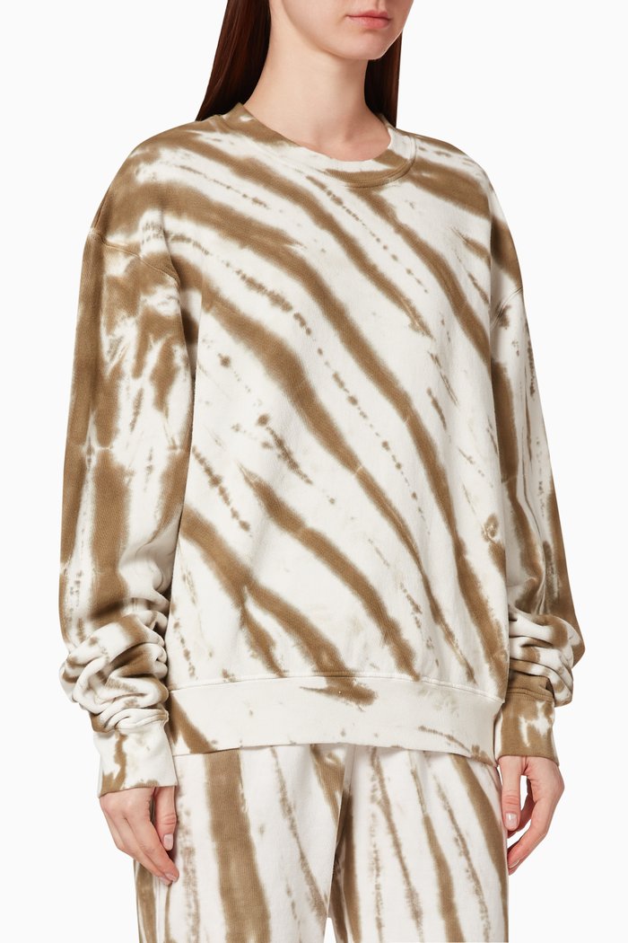 

Boyfriend Cotton Sweatshirt, White