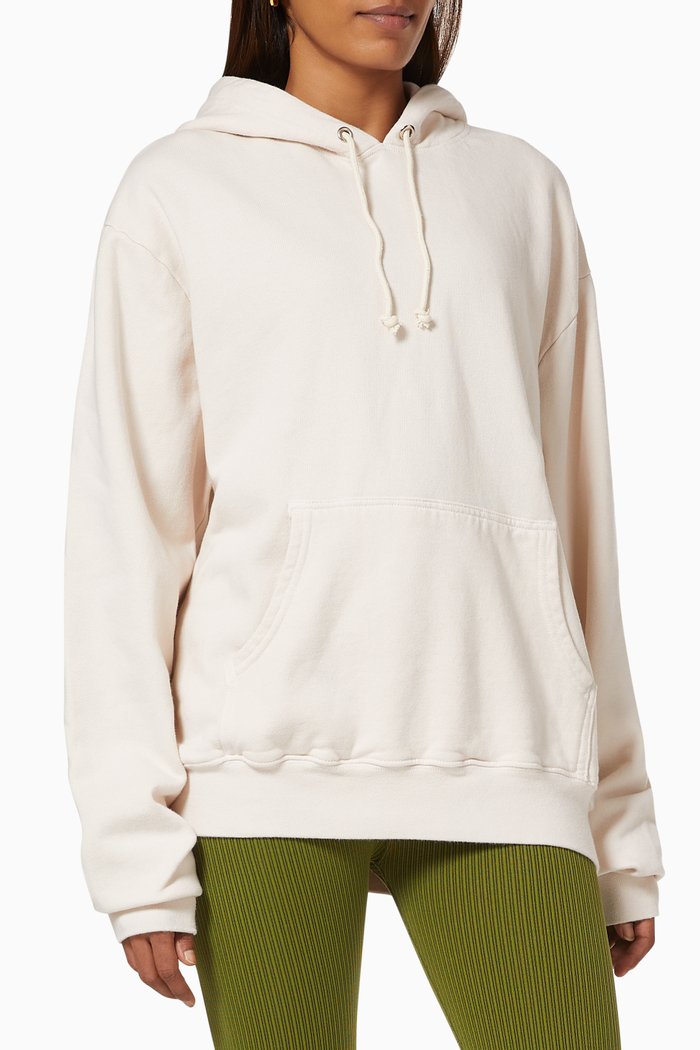 

Boyfriend Cotton Hoodie, Neutral